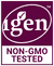 IGEN Non-GMO Tested badge