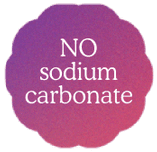 No sodium carbonate