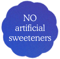 No artificial sweeteners