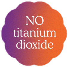 No titanium dioxide
