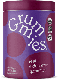Elderberry 
gummies bottle